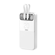 Back Up baterija (univerzalna) prenosiva baterija REMAX Stervui series RPP-620 PD 20W + QC 22.5W Fast Charging 20000mAh bela.