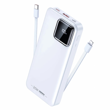 Back Up baterija (univerzalna) prenosiva baterija REMAX Suji Series RPP-513 20W+22.5W PD+QC 20000mAh bela.
