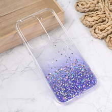 Zastitna silikonska futrola Glitter - Huawei Honor 200 Lite ljubicasta.