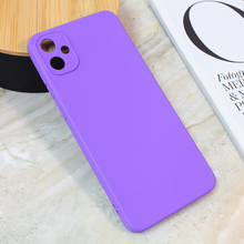Teracell GIULIETTA silikonska futrola - Samsung A055 Galaxy A05 mat ljubicasta.