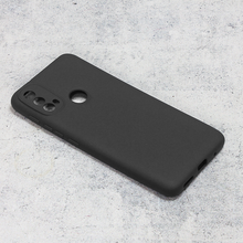 Teracell GIULIETTA silikonska futrola - Motorola Moto E20 mat crna.
