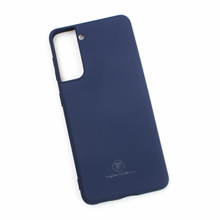 Teracell GIULIETTA silikonska futrola - Samsung G991 Galaxy S21 mat tamno plava.