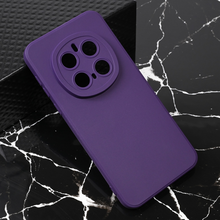 Teracell GIULIETTA silikonska futrola - Huawei Honor Magic 7 Pro mat tamno ljubicasta.