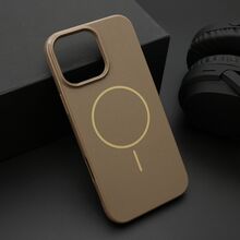 Zastitna futrola JELLY MagSafe - iPhone 16 Pro Max (6.9) tamno zlatna (MS).