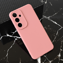 Teracell GIULIETTA silikonska futrola - Samsung S936 Galaxy S25 Plus mat tamno roze.