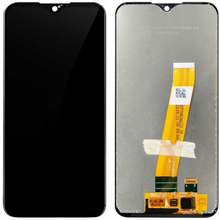 LCD ekran (displej) - Samsung A015/Galaxy A01 2020+touch screen crni (without frame) Service Pack ORG/GH81-18209A.