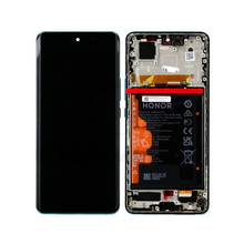 LCD ekran (displej) - Huawei Honor 50 + touchscreen + baterija + okvir Green Service Pack ORG/02354GLW.