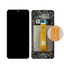LCD ekran (displej) - Samsung A125/Galaxy A12 + touchscreen + okvir crni Rev.0.1.