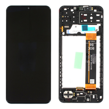 LCD ekran (displej) - Samsung A135/Galaxy A13 + touchscreen + okvir crni Service Pack ORG/GH82-28508A.