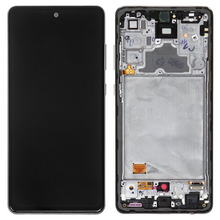 LCD ekran (displej) - Samsung A725 Galaxy A72 4G + touchscreen + okvir crni OLED.