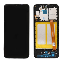 LCD ekran (displej) - Samsung A202 Galaxy A20E (GH82-20229A) + touchscreen + okvir crni FULL ORG-SP.