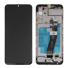 LCD ekran (displej) - Samsung A037 Galaxy A03s + touchscreen + okvir crni Service Pack ORG/GH81-21233A.