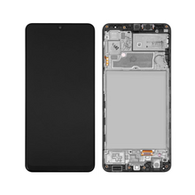 LCD ekran (displej) - Samsung A225/Galaxy A22 + touchscreen + okvir crni (OLED).