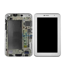 LCD ekran (displej) - Samsung P3100/Galaxy Tab 2 7.0+touch screen beli+frame Service Pack ORG.