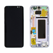 LCD ekran (displej) - Samsung G950/Galaxy S8 + touchscreen + okvir Violet Service Pack ORG/GH97-20473C.