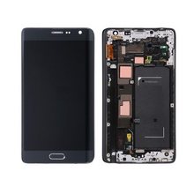 LCD ekran (displej) - Samsung N915FY Galaxy Note Edge+touch screen+frame crni Service Pack ORG.