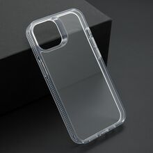 Zastitna futrola COLOR Okvir za iPhone 13 (6.1) srebrna (providna) (MS).