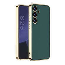 Zastitna futrola S GOLD LINE - Samsung S931 Galaxy S25 5G zelena (GKK case) (MS).