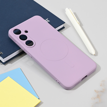 Teracell GIULIETTA silikonska futrola Magsafe - Samsung S936 Galaxy S25 Plus ljubicasta.