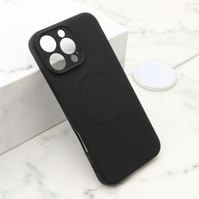 Zastitna futrola VELVET TOUCH MagSafe - iPhone 16 Pro Max (6.9) crna (MS).