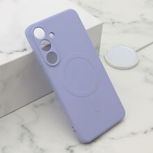 Zastitna futrola VELVET TOUCH MagSafe - Samsung S936 Galaxy S25 Plus 5G ljubicasta (MS).