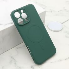 Zastitna futrola VELVET TOUCH MagSafe - iPhone 16 Pro Max (6.9) tamno zelena (MS).