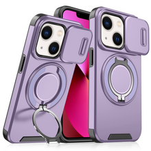 Zastitna futrola CamShield Ring stand - iPhone 13 ljubicasta.