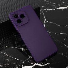 Teracell GIULIETTA silikonska futrola - Realme Note 50 mat tamno ljubicasta.