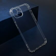 Zastitna silikonska futrola CRASHPROOF - iPhone 14 providna (MS).