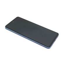 LCD ekran (displej) - Samsung A525/A526 Galaxy A52/A52 5G + Touch screen + okvir blue Full ORG CHINA (MS).