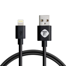 Data kabl Teracell Plus 2.4A - iPhone lightning crni 1.2m.