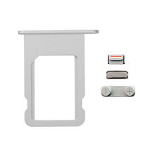 Drzac SIM kartice+set bocnih dugmica - Iphone 5S BELI(volume+on/off+silent).