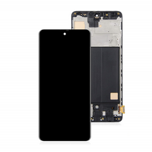 LCD ekran (displej) - Samsung A515/Galaxy A51 2020 + touchscreen + okvir crni (OLED).