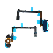 Flet kabl - Samsung G920 Galaxy S6 sa home tasterom(plavim)+Senzor otiska prsta za SPO SH.
