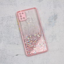 Zastitna futrola okvir Glitter - Samsung A217F Galaxy A21s roze.