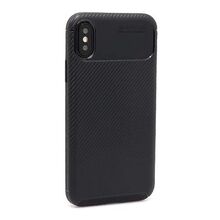 Zastitna futrola CARBON - Iphone X/XS crna (MS).
