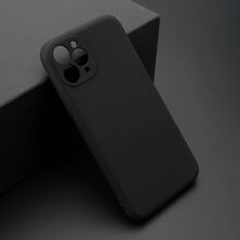 KOLOR silikonska futrola skin (ultra tanka) - iPhone 11 Pro (5.8) crna (MS).