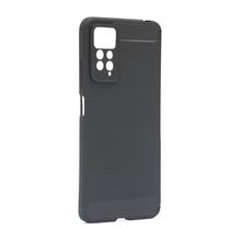 Zastitna silikonska futrola BRUSHED - Xiaomi Redmi Note 11 Pro 5G crna (MS).