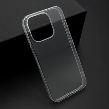 PROTECT silikonska futrola skin (ultra tanka) - iPhone 15 Pro (6.1) providna (bela) (MS).