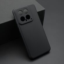 KOLOR silikonska futrola skin (ultra tanka) - Xiaomi 14 crna (MS).