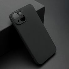 KOLOR silikonska futrola skin (ultra tanka) - iPhone 14 crna (MS).