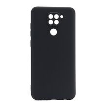 KOLOR silikonska futrola skin (ultra tanka) - Xiaomi Redmi Note 9 crna (MS).