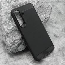 Zastitna silikonska futrola BRUSHED - Samsung S936 Galaxy S25 Plus 5G crna (MS).
