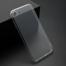 PROTECT silikonska futrola skin (ultra tanka) - iPhone 7/8/SE (2020/2022) providna (bela) (MS).