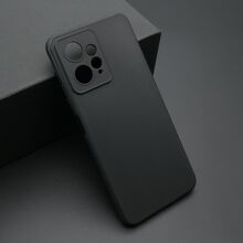 KOLOR silikonska futrola skin (ultra tanka) - Xiaomi Redmi Note 12 4G crna (MS).