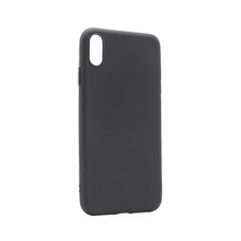 Teracell silikonska futrola skin (ultra tanka) - iPhone XS Max mat crna.