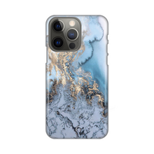 PRINT silikonska futrola - iPhone 13 Pro Blue Gold Marble.