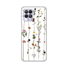 PRINT silikonska futrola skin (ultra tanka) - Realme 8i Flower.