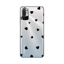 PRINT silikonska futrola skin (ultra tanka) - Xiaomi Redmi Note 10 5G Hearts.