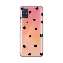 PRINT silikonska futrola skin (ultra tanka) - Samsung A515F Galaxy A51 Hearts.